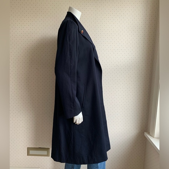 Vintage Claire Woolmark Overcoat Neiman Marcus sz Medium PW15 - Picture 5 of 11